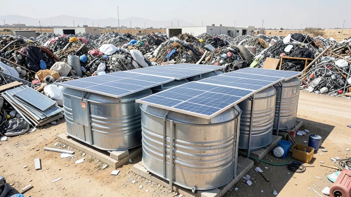 קונה דוד שמש 2026: מחיר הוגן לפי תכולת הנחושת ואיסוף חינם מהגג
