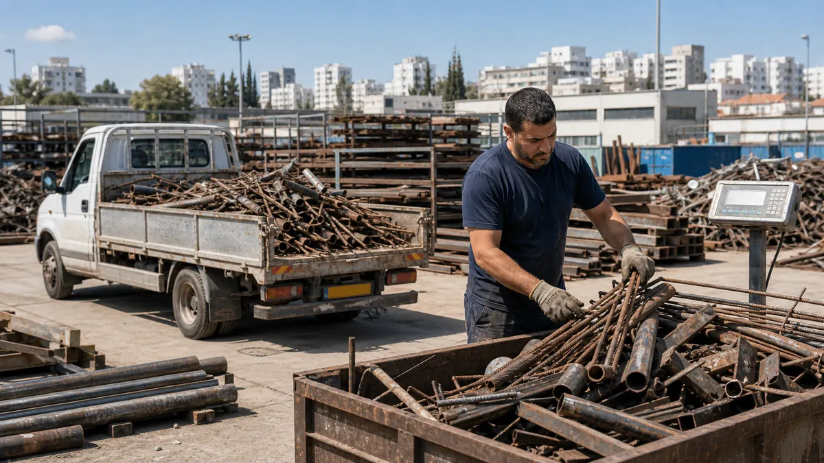 איסוף ברזל למכירה בפתח תקווה